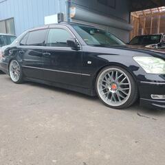 H15年　セルシオ　30後期　車検付き　サンルーフ　黒革　マルチの画像