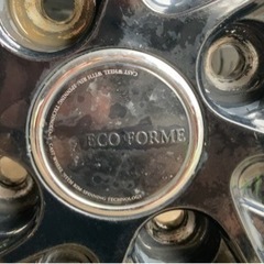 値下げしましたEcoFormeホイール　15インチ　4本セットの画像
