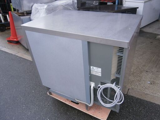 ☆中古品 フクシマ 台下冷蔵庫 コールドテーブル 2017年 900ｘ600ｘ900ｍｍ YRC-090RM2 154Ｌ 動作問題なし
