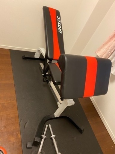 【大幅値下】筋トレ器具　IROTECセット