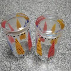 新品ハート柄グラスの画像