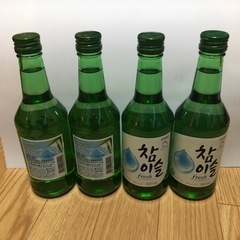 韓国焼酎　チャミスル　4本