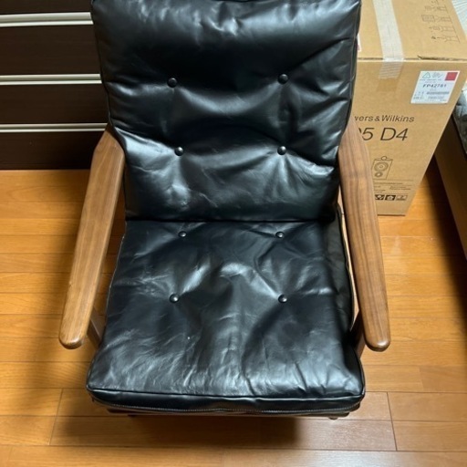 マルニ木工 ハイバックシーターとフットレスト