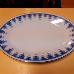 ノリタケ DANUBE 大きなオーバルプレート オーバル皿 レト...