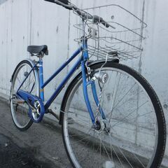 6段変速&オートライト付 シティサイクル　ママチャリ 中古自転車　397