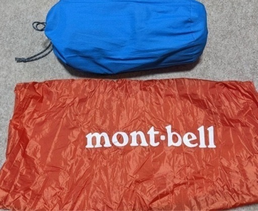 mont-bell エアパッド180とポンプバック
