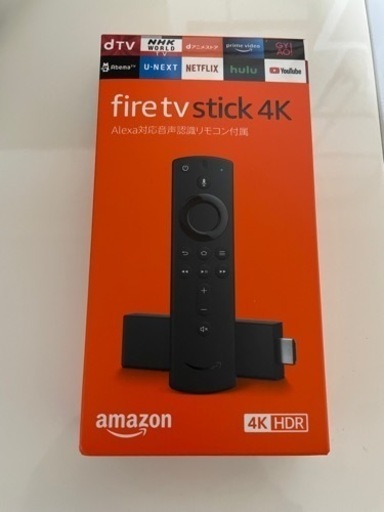 Amazon Fire TV ファイアースティック　4k 未使用