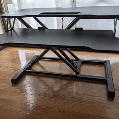 Fenge スタンディングデスク 昇降デスク ガス圧式の画像
