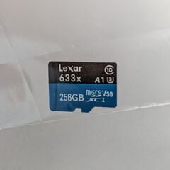 【格安マイクロSDカード】大容量256GB microSDXC【2022年2月購入★ほぼ未使用★Class10/ 256GB】の画像
