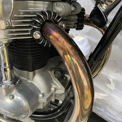w650 社外マフラー売ります！の画像