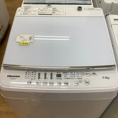 【トレファク神戸新長田】Hisenseの2018年製5.5kg全自動洗濯機です！【取りに来れる方限定】