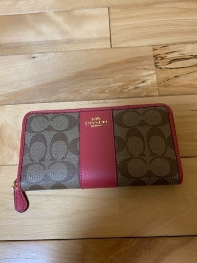 値下げしました！再投稿！COACH  2点セット  バッグ＆財布(どちらも未使用)