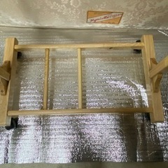 【中古品】木製ハンガーラックの画像