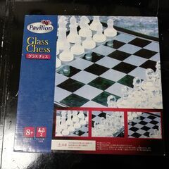 【限界値下げ】ガラスチェス　中古美品