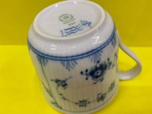 【愛品館江戸川店】ロイヤルコペンハーゲンブルーフルーテッド プレインハイハンドル ID102-024883-007