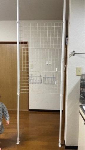取引中　つっぱり式ラック
