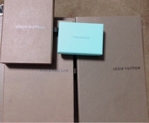 LOUIS VUITTON+Tiffany\u0026 Co. 空箱