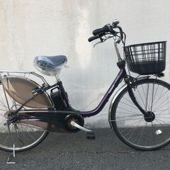 地域限定送料無料 パナソニック ビビDX 12AH 子供乗せ 新基準 パープル