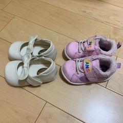 子供　靴　2足　赤ちゃん　12.13センチの画像