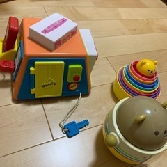 コンビ　おもちゃ　3点セット　子供　赤ちゃん　知育玩具の画像