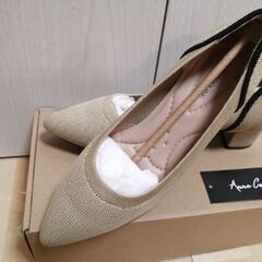 anne coquine 新品パンプスベージュ