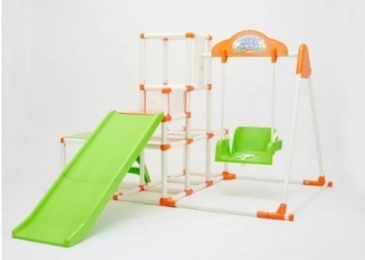 おりたたみ　キッズパークSP 野中製作所　すべり台　ジャングルジム　ブランコ　鉄棒