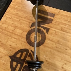26㎏ 120cm バーベルセットの画像