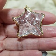天然石 水晶 ネックレスの画像