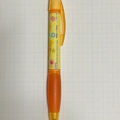 シャープペンシル　プーさん柄グリップ付きの画像