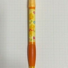 シャープペンシル　プーさん柄グリップ付きの画像