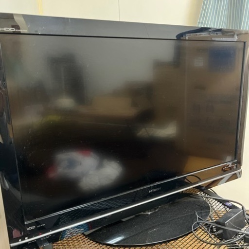 ２4日まで　テレビ　HITACHI WOOO L37-XP03