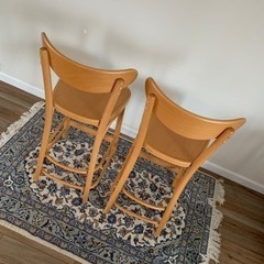 TON社天然木ハイスツール1脚の画像