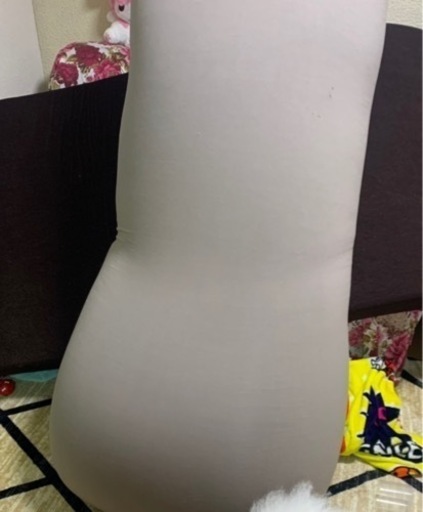 美品 ヨギボー Yogibo Max ソファ ベッド ビーズクッション 3人掛け ライトグレー