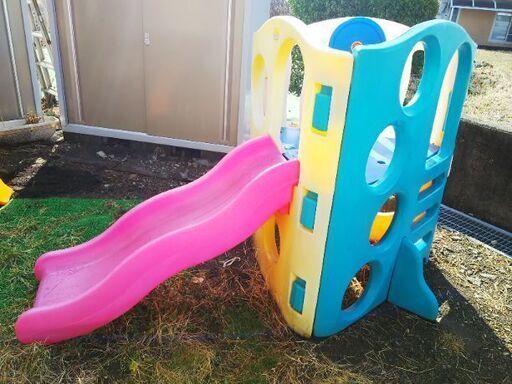 【引渡し決定】樹脂製すべり台 遊具 リトルタイクス little tikes