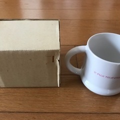 【未使用】フジテレビのマグカップ(箱付き)の画像