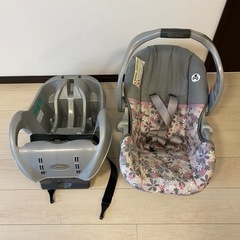 graco チャイルドシート　洗濯済の画像