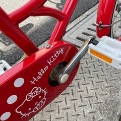 コマも有り　16インチ　キティ　子供自転車の画像