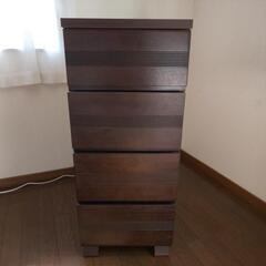 4段チェスト 木製 