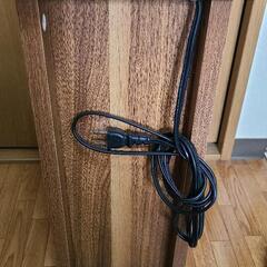 【値下げしました】サイドテーブル コンセント付の画像