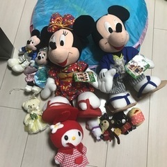未使用キッズテントとぬいぐるみ　差し上げます