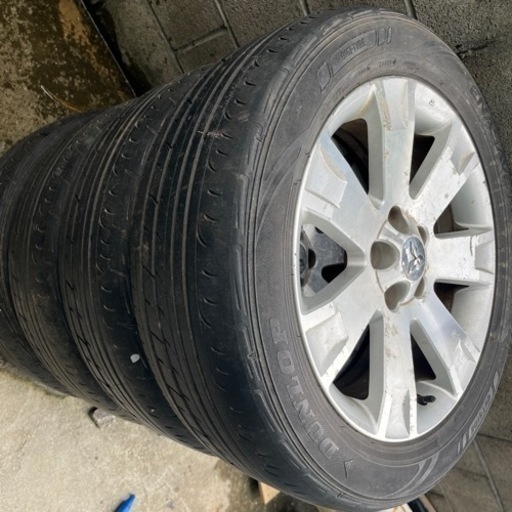 デリカD5 18インチタイヤホイール