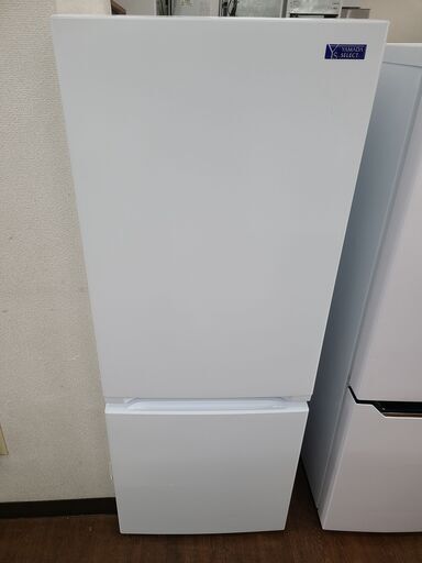 【リサイクルショップどりーむ天保山店】●1356●　☆新生活応援☆　ヤマダ電機　２ドア冷蔵庫　2019年製　１～２人暮らしに最適サイズ１５６L♪　YRZ-F15G1