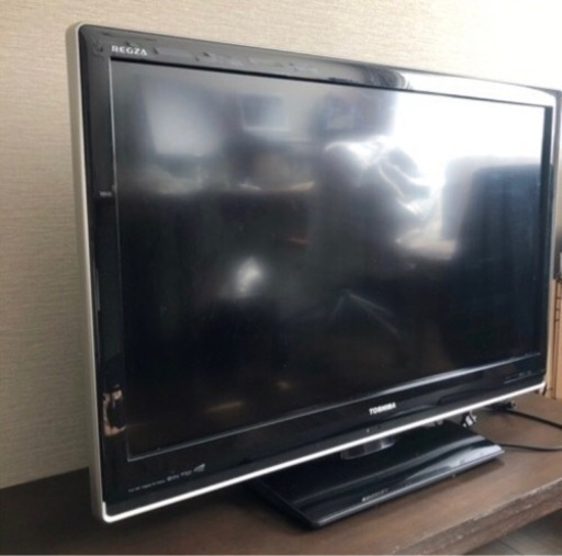 《交渉中です》東芝　REGZA 37型テレビ　& 無印良品　テレビ台