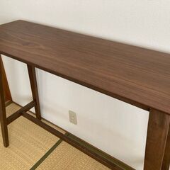 カウンターテーブル、カウンターチェア2つセットの画像