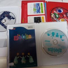 [取引中]Wii(白), ソフト3本の画像