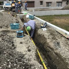 ガス導管工事現場スタッフ大募集！の画像