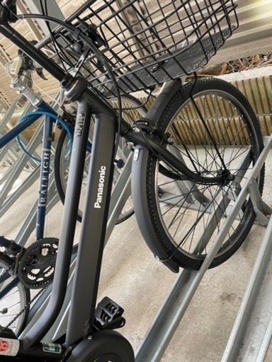 Panasonic ティモS 杉並　引き取り　黒　電動自転車