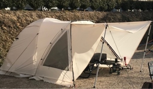 ユウカズロウテント サンドベージュ