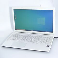 ホワイト ノートpc 富士通 AH40/M 8G RW 無線 Bluetooth ホワイト ノートpc 富士通 AH40/M 8G RW 無線 Bluetooth