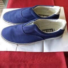 デッキシューズ25.5cmメンズの画像